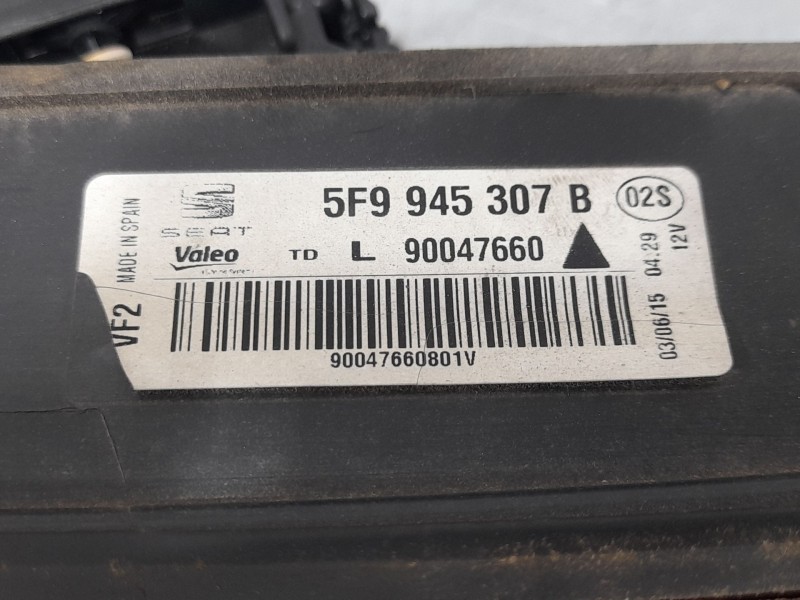 Recambio de piloto trasero izquierdo interior para seat leon st (5f8) 2.0 tdi referencia OEM IAM 5F9945307B LED 90047660 VALEO 