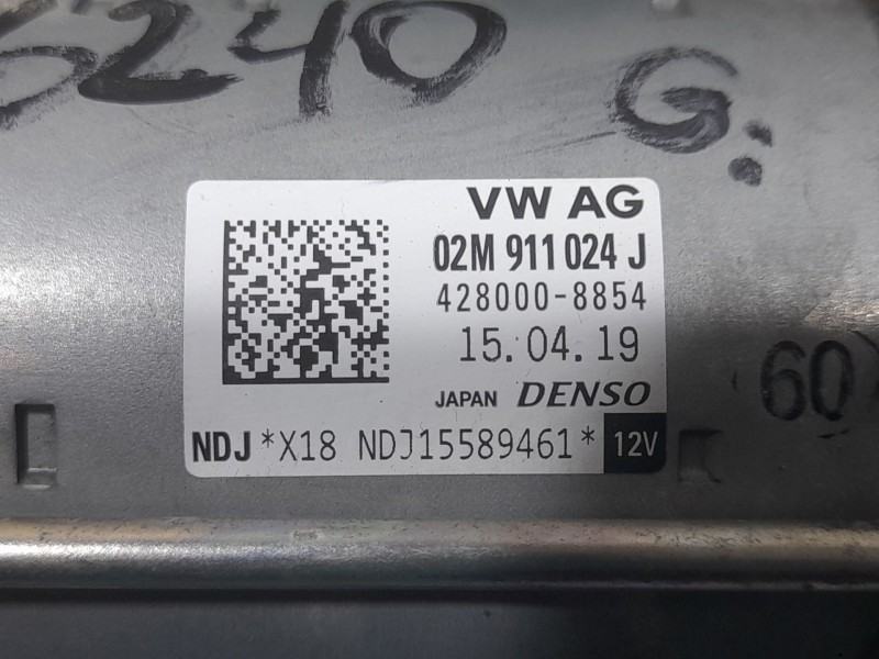 Recambio de motor arranque para seat arona style edition referencia OEM IAM 02M911024J 4280008854 DENSO