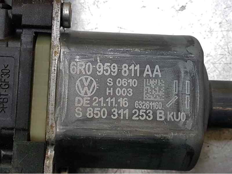 Recambio de elevalunas trasero izquierdo para volkswagen polo (6r1) 5 puertas referencia OEM IAM 6R0959811AA 5 PINS ELECTRICO