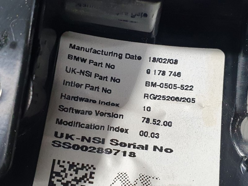 Recambio de cuadro instrumentos para mini mini (r56) cooper d referencia OEM IAM 9178746 BM0505522 C/ REVOLUCIONES