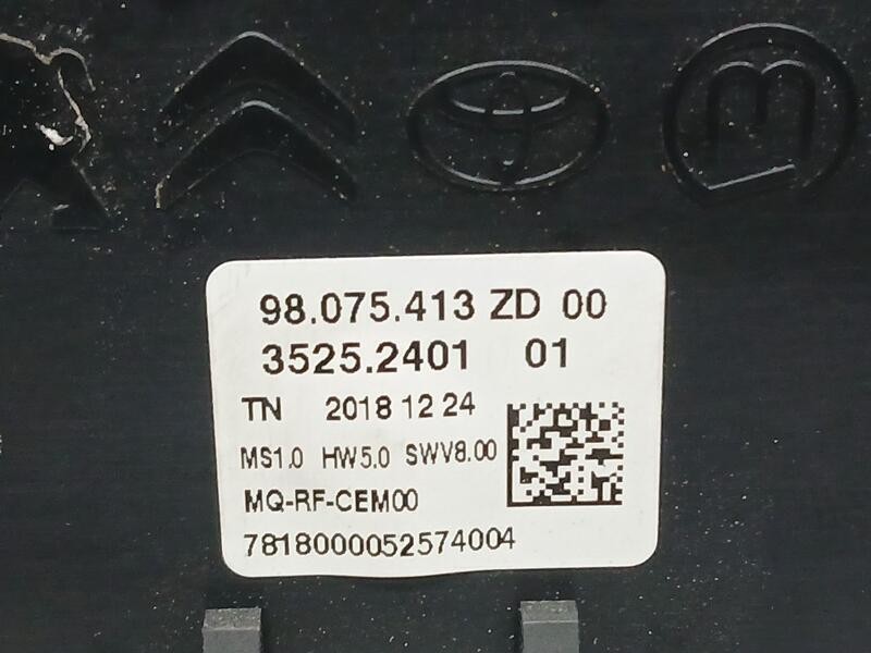 Recambio de mando calefaccion / aire acondicionado para opel combo life innovation referencia OEM IAM 98075413ZD  35252401
