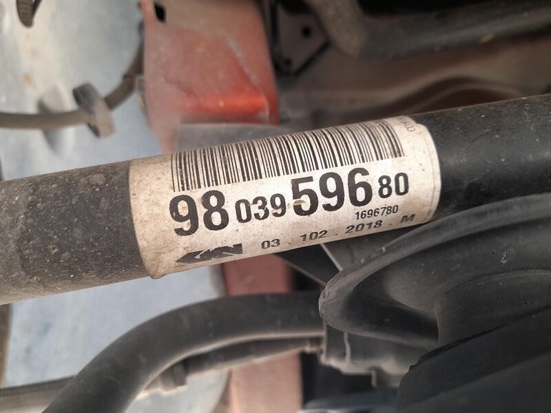Recambio de transmision delantera derecha para peugeot 208 i (ca_, cc_) 1.2 vti 82 referencia OEM IAM 9803959680  