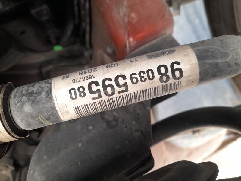 Recambio de transmision delantera izquierda para peugeot 208 i (ca_, cc_) 1.2 vti 82 referencia OEM IAM 9803959580  