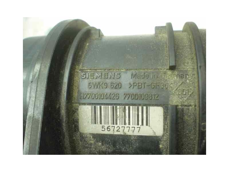 Recambio de caudalimetro para renault megane ii berlina 5p dynamique referencia OEM IAM H7700104426 5WK9620 SIEMENS