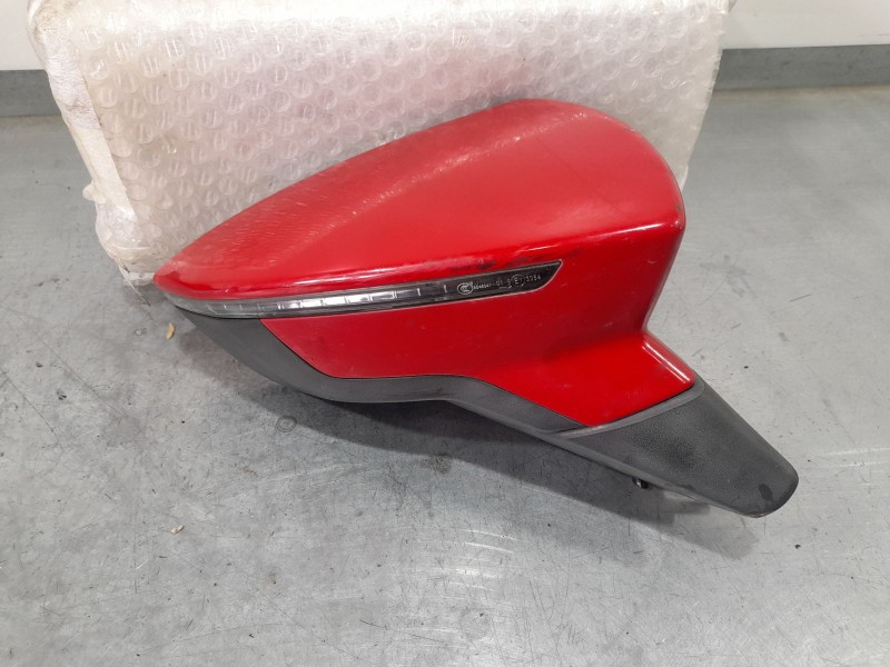 Recambio de retrovisor derecho para seat leon st (5f8) 2.0 tdi referencia OEM IAM 5F1857508Q ELECTRICO/ABATIBLE 12 CABLES