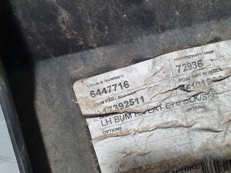Recambio de puntera paragolpes trasera izquierda para bmw x5 (e70) 3.0d referencia OEM IAM 6447716 17392511 ROZADA