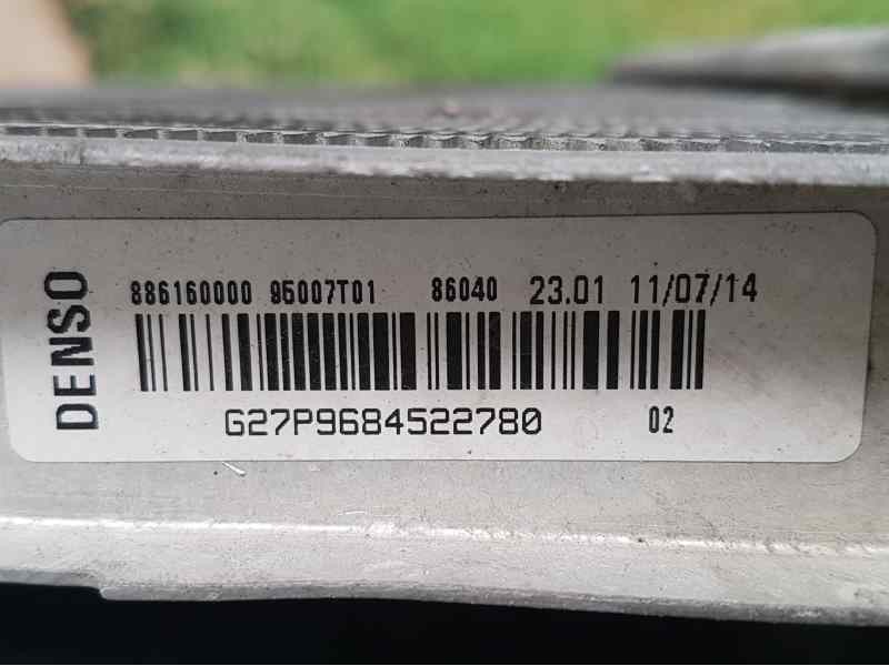 Recambio de radiador agua para peugeot 208 active referencia OEM IAM 9684522780 889160000 DENSO