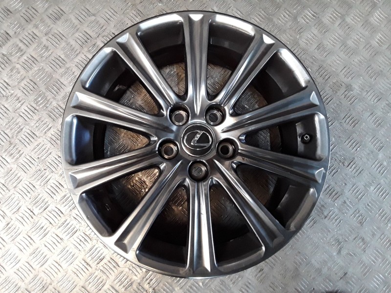 Recambio de llanta aluminio para lexus nx (_z1_) 300h (ayz10_) referencia OEM IAM 7X17 5 TORN ET35 ROZADA ALUMINIO