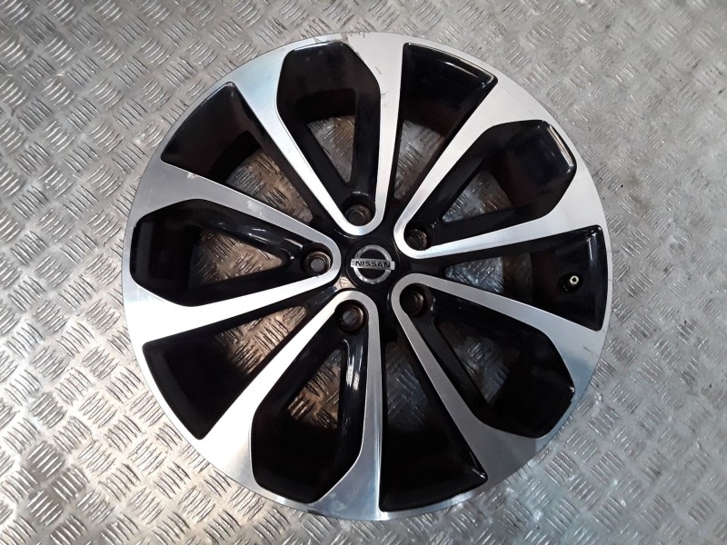 Recambio de juego llantas aluminio para nissan qashqai i (j10, nj10) 1.5 dci referencia OEM IAM 6.5X18 5 TORN ET40 ROZADA ALUMIN