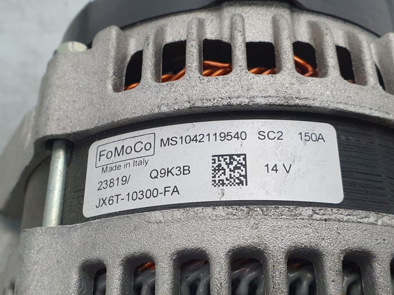 Recambio de alternador para ford focus st-line referencia OEM IAM JX6T10300FA MS1042119540 FOMOCO