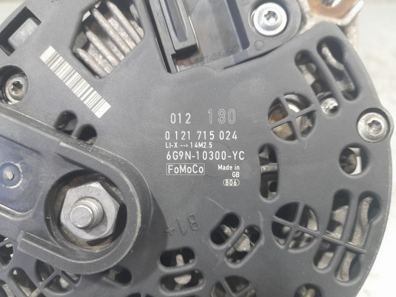 Recambio de alternador para land rover freelander (lr2) s td4 referencia OEM IAM 6G9N10300YC  