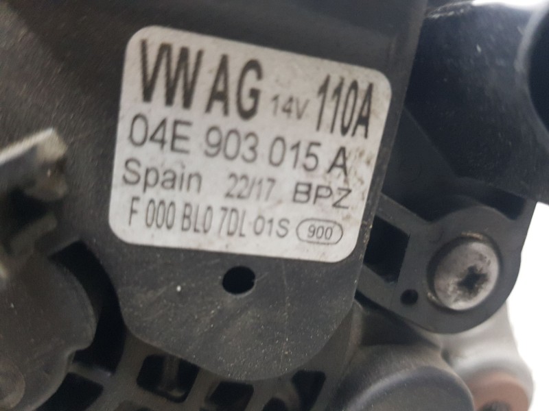 Recambio de alternador para volkswagen polo v (6r1, 6c1) 1.2 tsi 16v referencia OEM IAM 04E903015A  