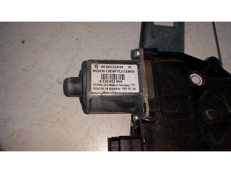 Recambio de elevalunas delantero izquierdo para peugeot 208 active referencia OEM IAM  6 PINS ELECTRICO
