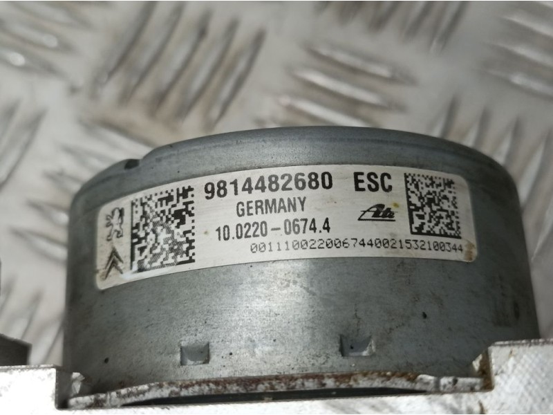 Recambio de abs para citroën ds3 design referencia OEM IAM 9814482680 10022006744 ATE