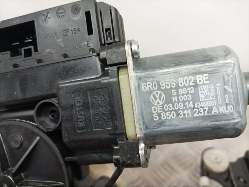 Recambio de elevalunas delantero derecho para volkswagen polo (6c1) comfortline bluemotion referencia OEM IAM 6R4837462L  ELECTR