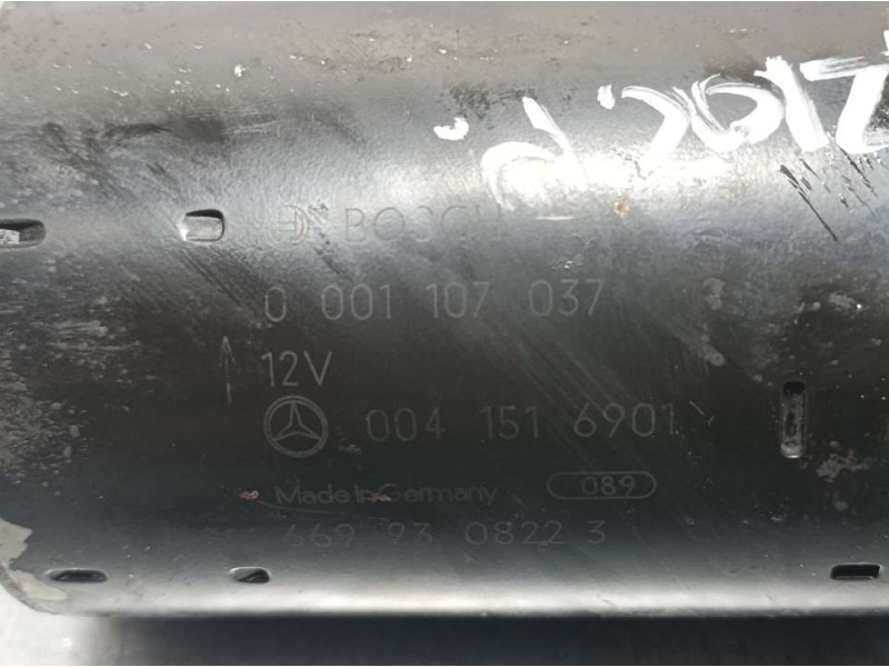 Recambio de motor arranque para ssangyong korando 2.3 gasolina 105kw referencia OEM IAM 0041516901 0001107037 BOSCH