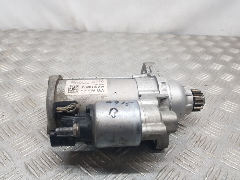 Recambio de motor arranque para volkswagen polo v (6r1, 6c1) 1.2 tsi 16v referencia OEM IAM 02M911024Q  