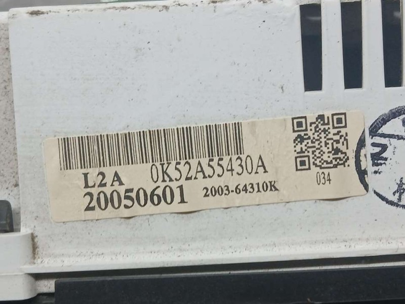 Recambio de cuadro instrumentos para kia carnival ii 2.9 cdri ex referencia OEM IAM 200364310K 20050601 