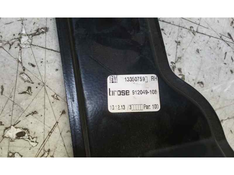 Recambio de elevalunas delantero derecho para opel astra j lim. selective referencia OEM IAM 13350759 912049108 ELECTRICO