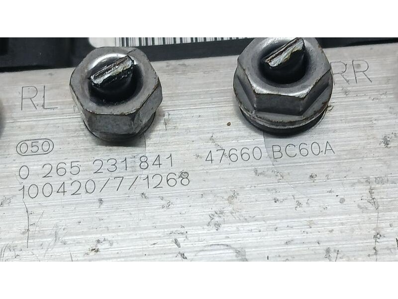 Recambio de abs para nissan micra (k12e) acenta referencia OEM IAM 47660BC66A  0265231841