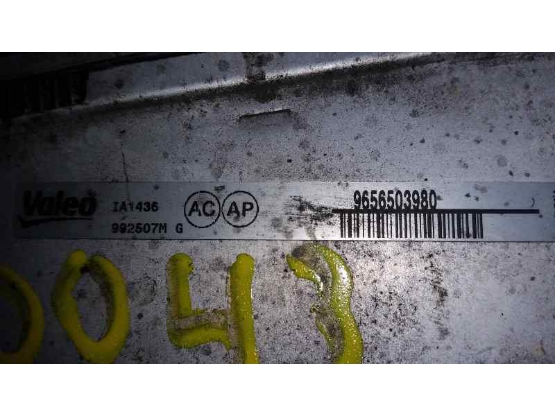 Recambio de intercooler para citroën c4 picasso business class referencia OEM IAM 992507M 9656503980 VALEO