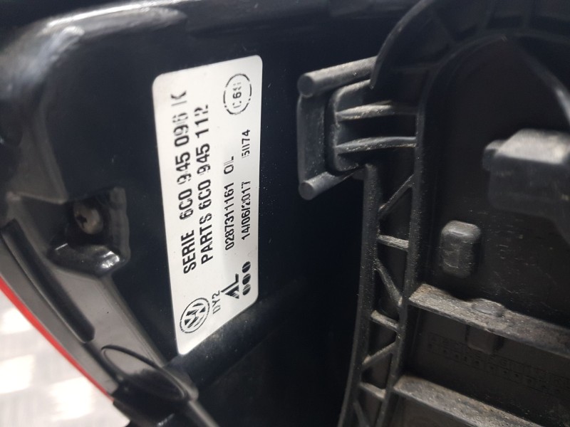 Recambio de piloto trasero derecho para volkswagen polo v (6r1, 6c1) 1.2 tsi 16v referencia OEM IAM 6C0945096K  