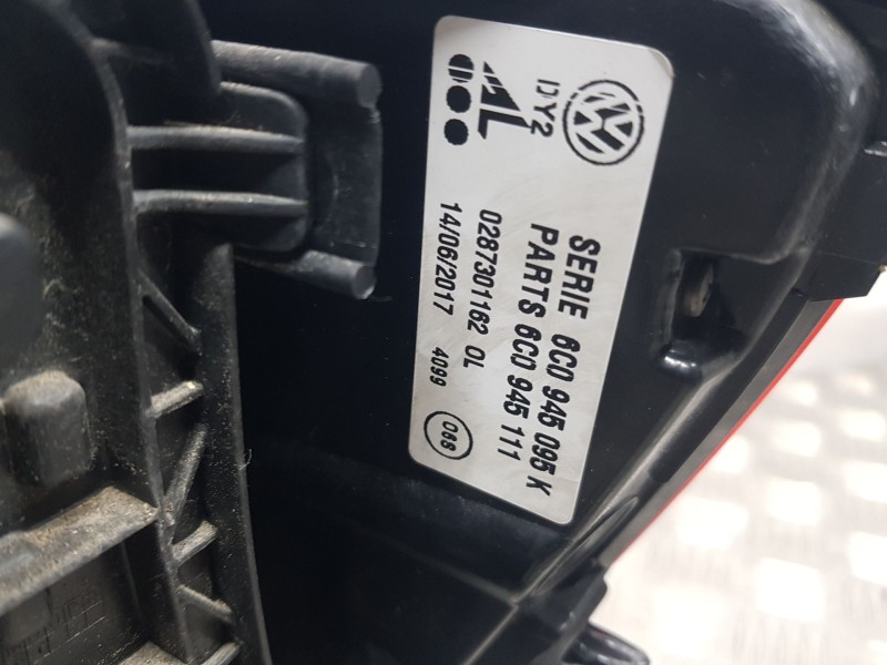 Recambio de piloto trasero izquierdo para volkswagen polo v (6r1, 6c1) 1.2 tsi 16v referencia OEM IAM 6C0945095K  