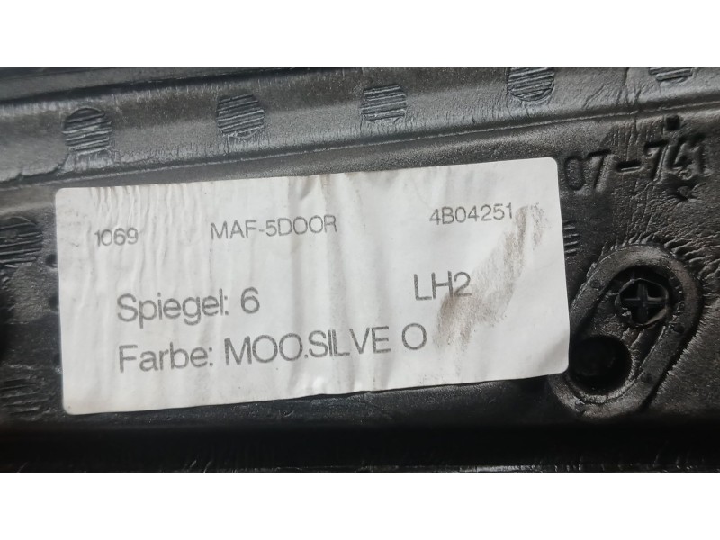 Recambio de retrovisor izquierdo para ford focus c-max (dm2) 1.6 tdci referencia OEM IAM 1524492 ELECTRICO 4 CABLES 