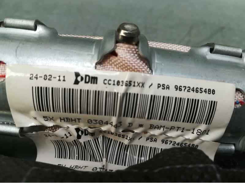 Recambio de airbag cortina delantero derecho para citroën c3 business referencia OEM IAM 9672465480  