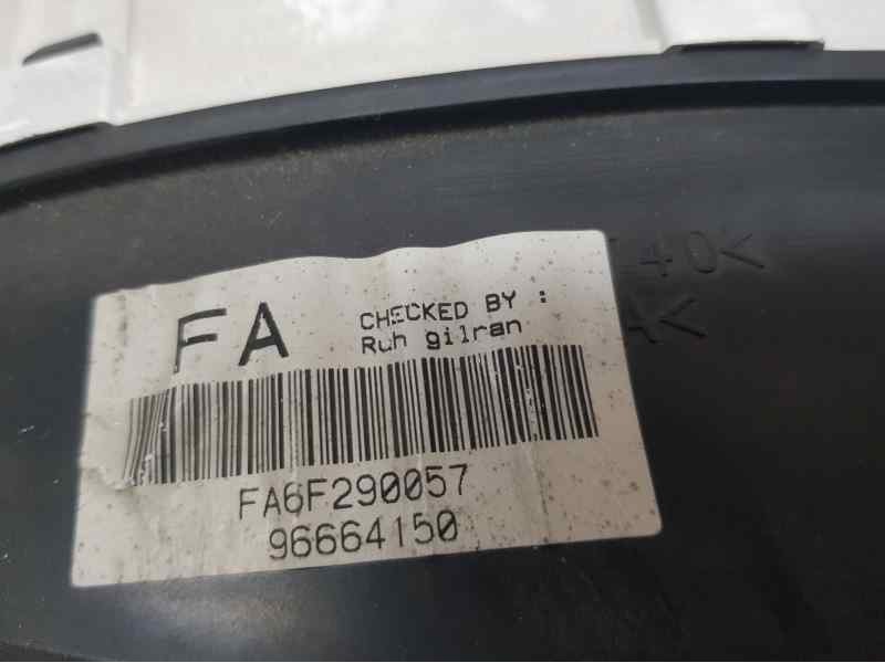 Recambio de cuadro instrumentos para chevrolet matiz s referencia OEM IAM 96664150  