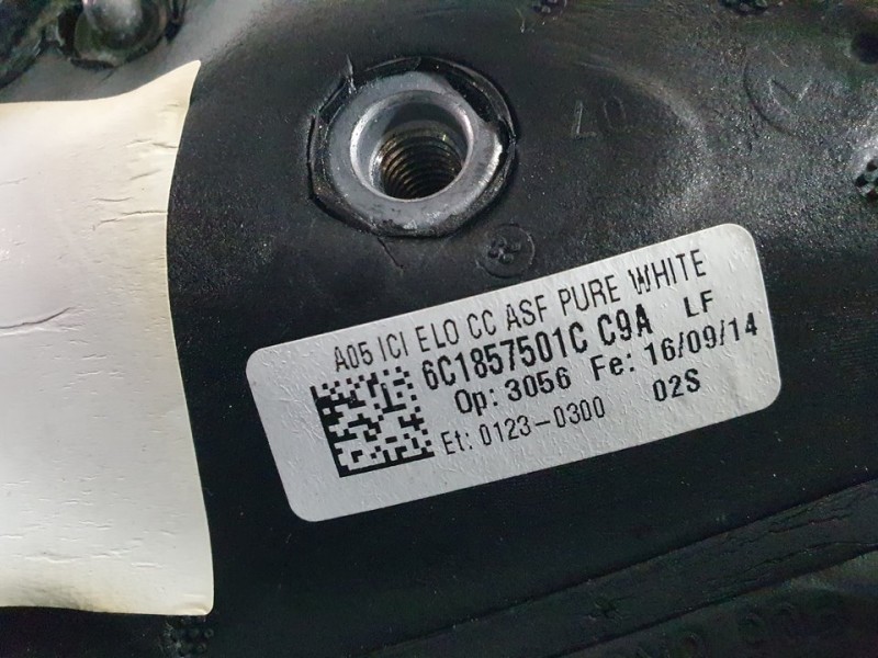 Recambio de retrovisor izquierdo para volkswagen polo (6c1) comfortline bluemotion referencia OEM IAM 6C1857501C  ELECTRICO 6 CA