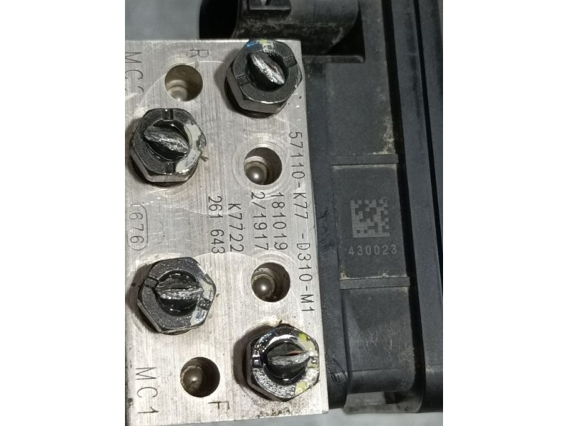 Recambio de abs para honda sh 125i sh 125i referencia OEM IAM 57110K77 D310M1  