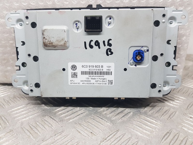 Recambio de sistema navegacion gps para volkswagen polo v (6r1, 6c1) 1.2 tsi 16v referencia OEM IAM 6C0919603B  