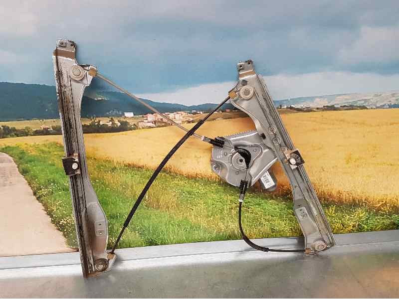 Recambio de elevalunas delantero derecho para renault clio iii exception referencia OEM IAM 2 PINS 400361F ELECTRICO