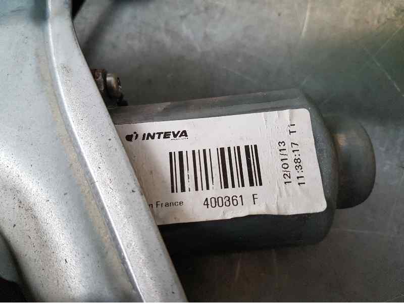 Recambio de elevalunas delantero derecho para renault clio iii exception referencia OEM IAM 2 PINS 400361F ELECTRICO