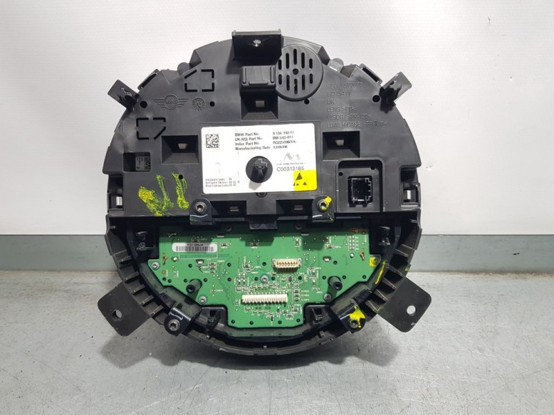 Recambio de cuadro instrumentos para mini mini (r56) cooper d referencia OEM IAM 913619301 BM503011 VELOCIMETRO