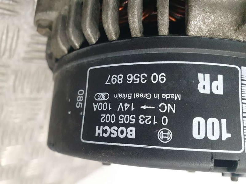 Recambio de alternador para opel omega b elegance berlina referencia OEM IAM 90356897 0123505002 BOSCH