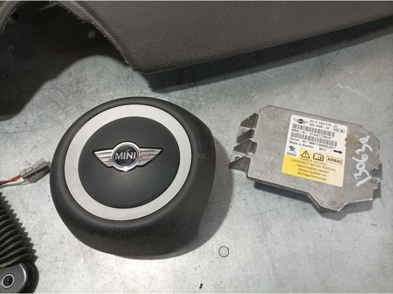 Recambio de kit airbag para mini mini (r56) cooper d referencia OEM IAM   C/SALPICADERO Y PRETENSORES