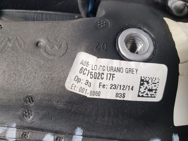 Recambio de retrovisor derecho para volkswagen polo (6c1) trendline referencia OEM IAM 6C1502C17F  ELECTRICO 6 PINS