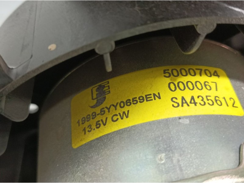 Recambio de electroventilador para citroën jumpy furgon control m referencia OEM IAM 19995YY0659EN 5000704 
