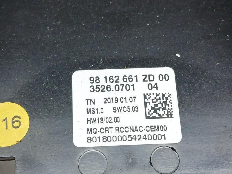 Recambio de sistema navegacion gps para opel combo life innovation referencia OEM IAM 98162661ZD  35260701