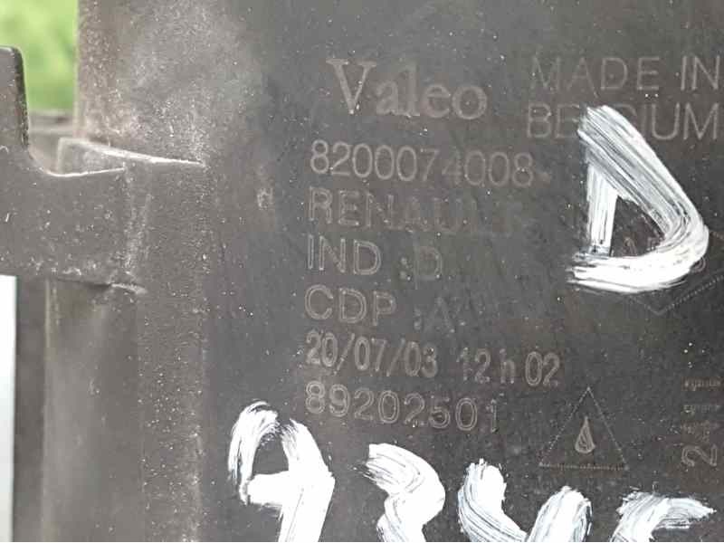 Recambio de faro antiniebla derecho para renault megane ii berlina 5p authentique referencia OEM IAM 8200074008 89202501 VALEO