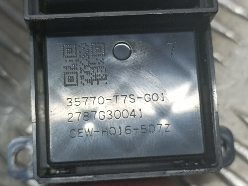 Recambio de mando elevalunas trasero derecho para honda hr-v (..) elegance referencia OEM IAM 35770T7SG01 2787G30041 