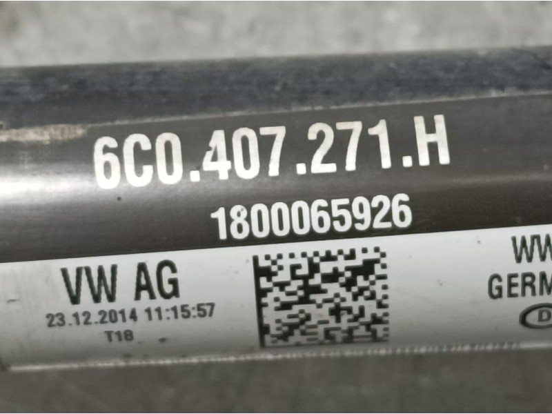 Recambio de transmision delantera izquierda para volkswagen polo (6c1) trendline referencia OEM IAM 6C0407271H  