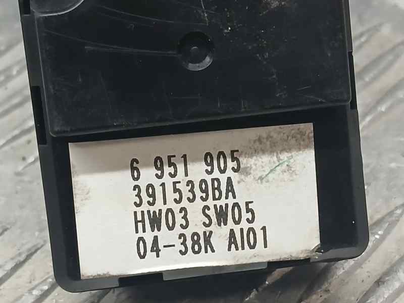 Recambio de mando elevalunas delantero izquierdo para bmw serie 5 berlina (e60) 525i referencia OEM IAM 6951905 391539BA 