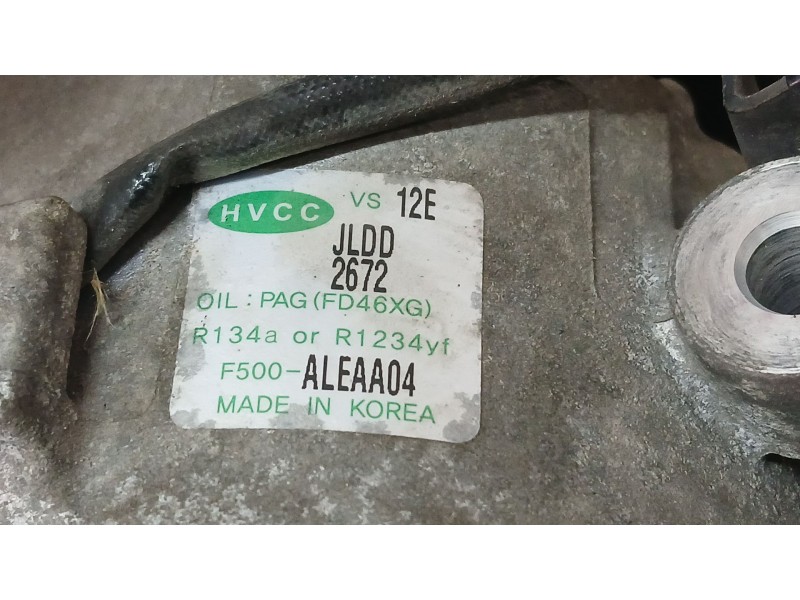 Recambio de compresor aire acondicionado para hyundai i20 ii (gb, ib) 1.2 referencia OEM IAM 97701C8000 HVCC F500ALEAA04