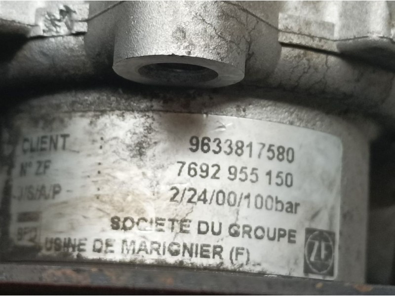 Recambio de bomba direccion para peugeot 406 berlina (s1/s2) srdt referencia OEM IAM 9633817580 7692955150 ZF