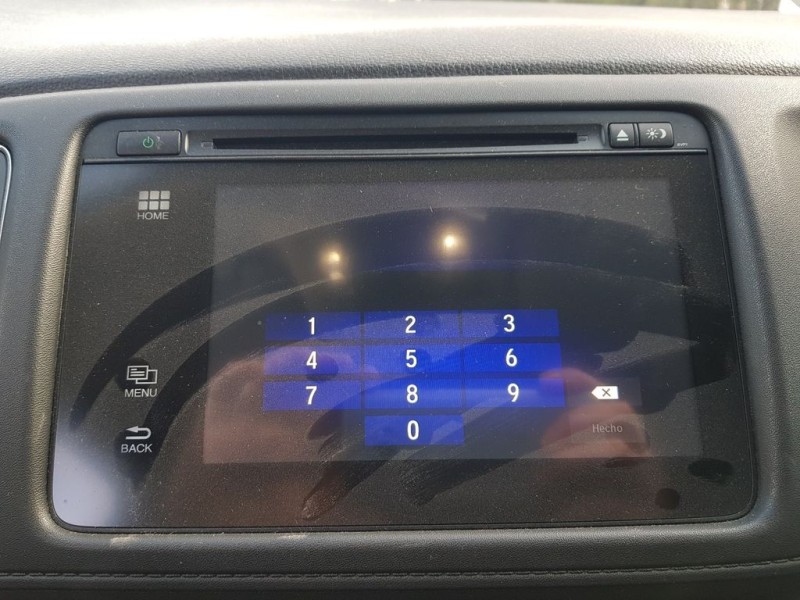 Recambio de sistema navegacion gps para honda hr-v (..) elegance referencia OEM IAM 39100T8MG55M1 1380002930J101 FUJITSU TEN