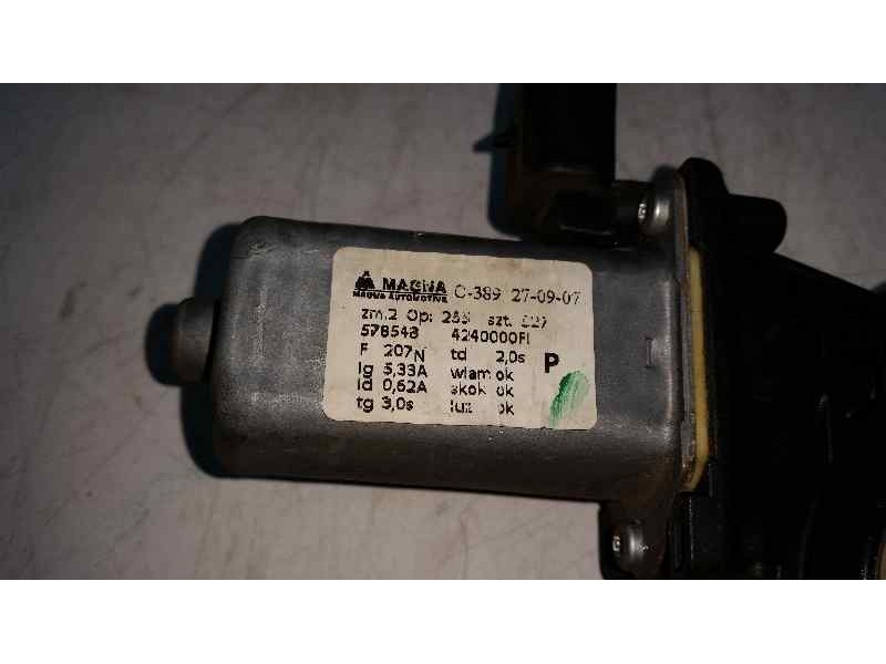 Recambio de elevalunas delantero derecho para fiat nuova 500 (150) blackjack referencia OEM IAM 578548  ELECTRICO