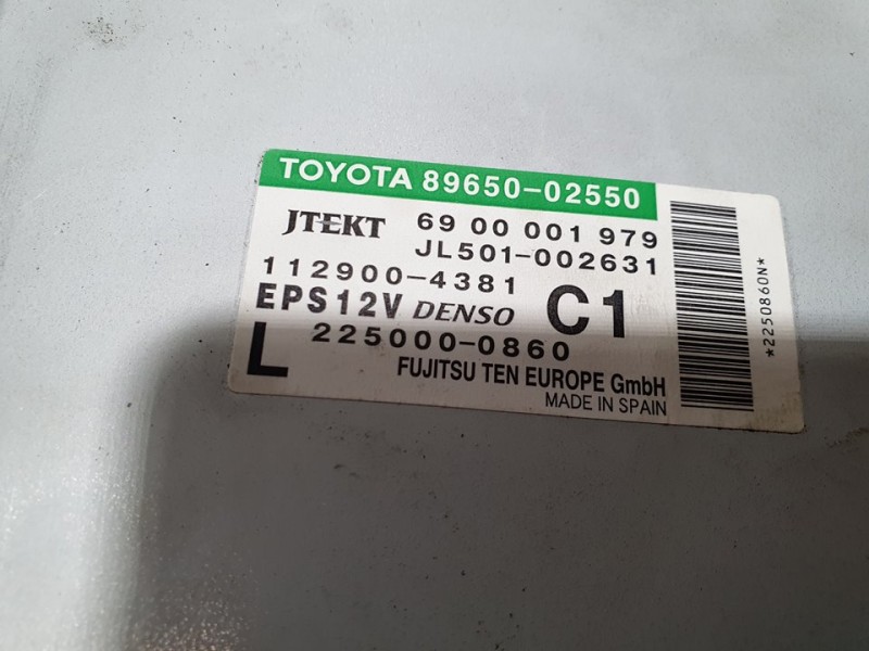 Recambio de modulo electronico para toyota auris active referencia OEM IAM 8965002550 JL501002631 